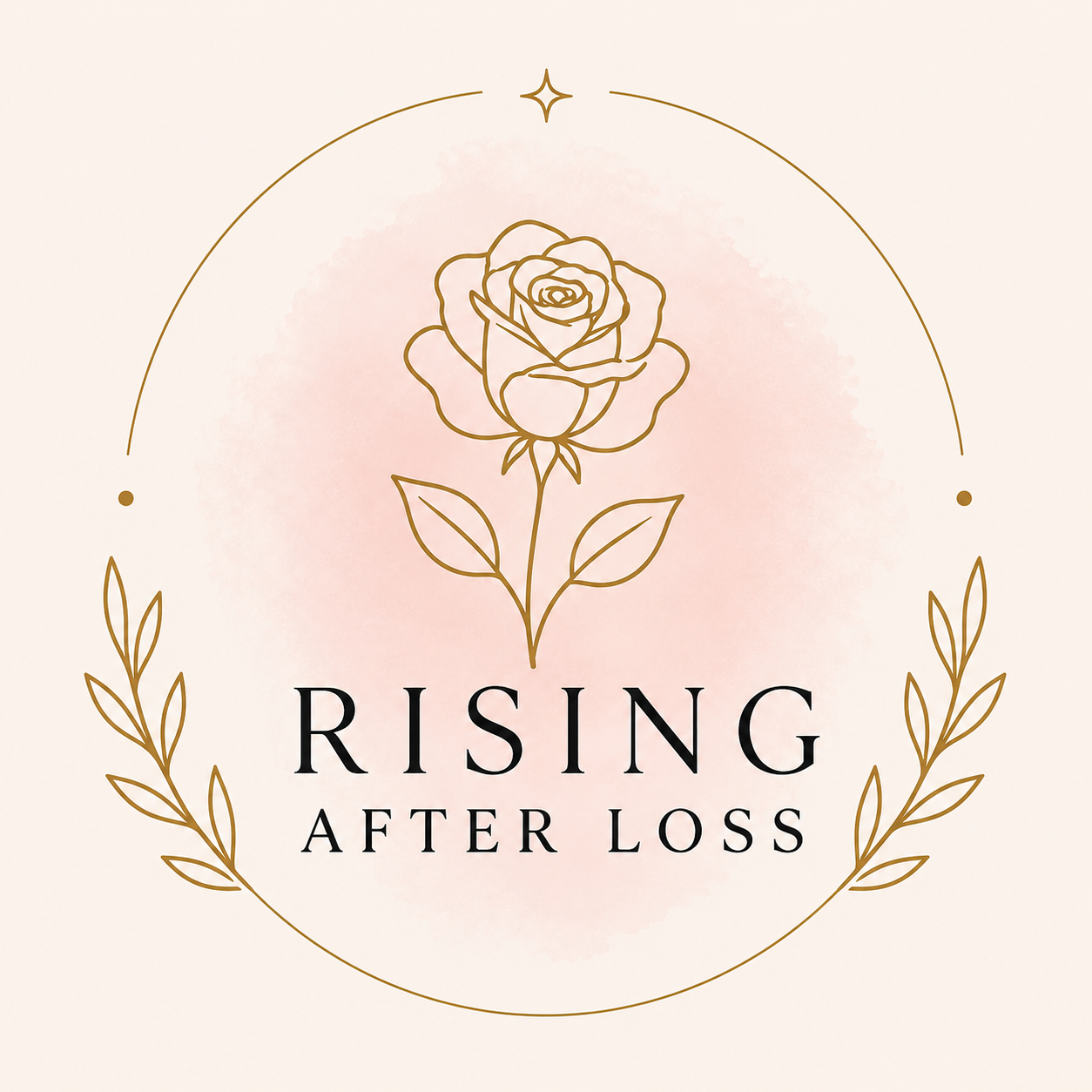 Rising After Loss logo